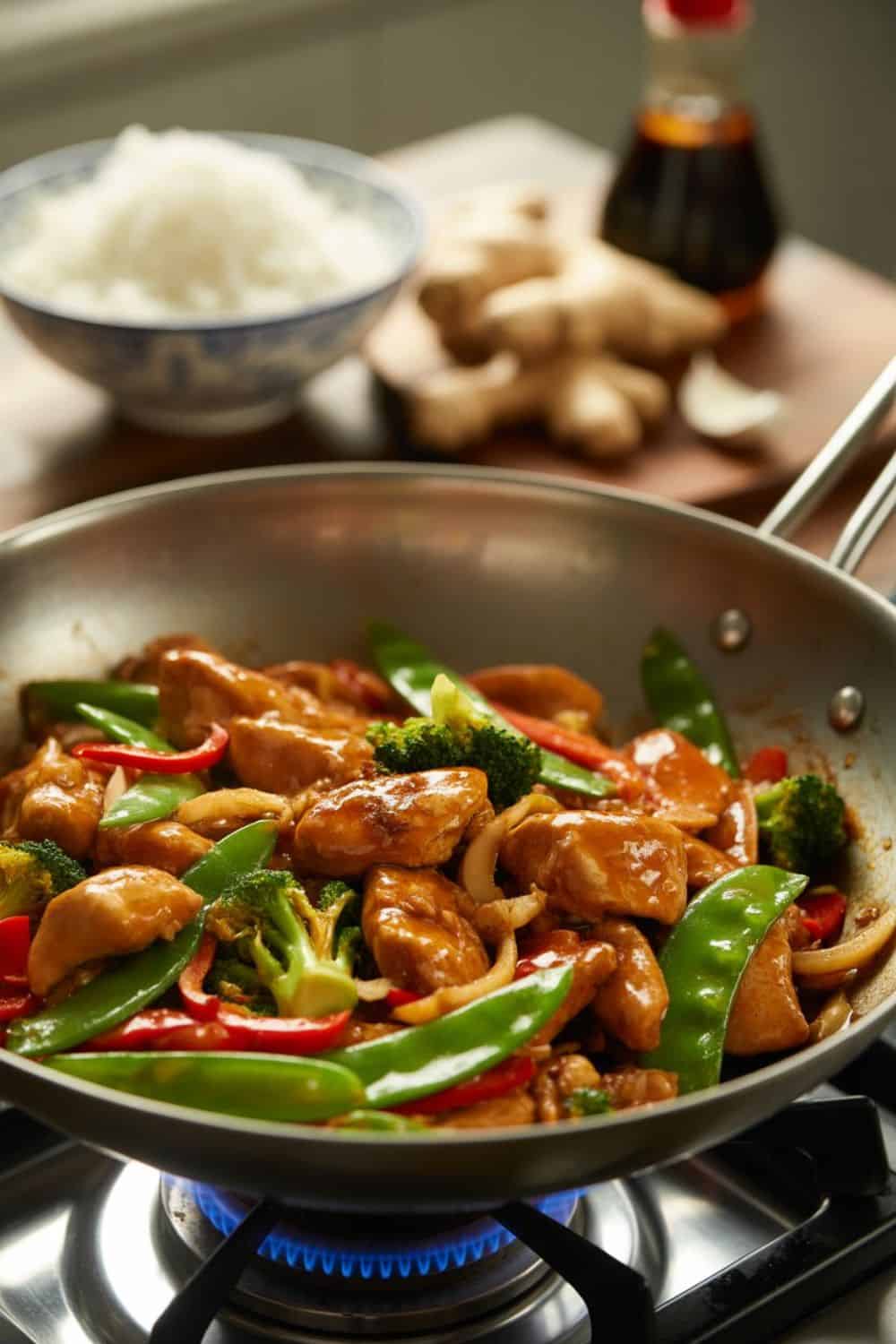 Chicken and Vegetable Stir Fry