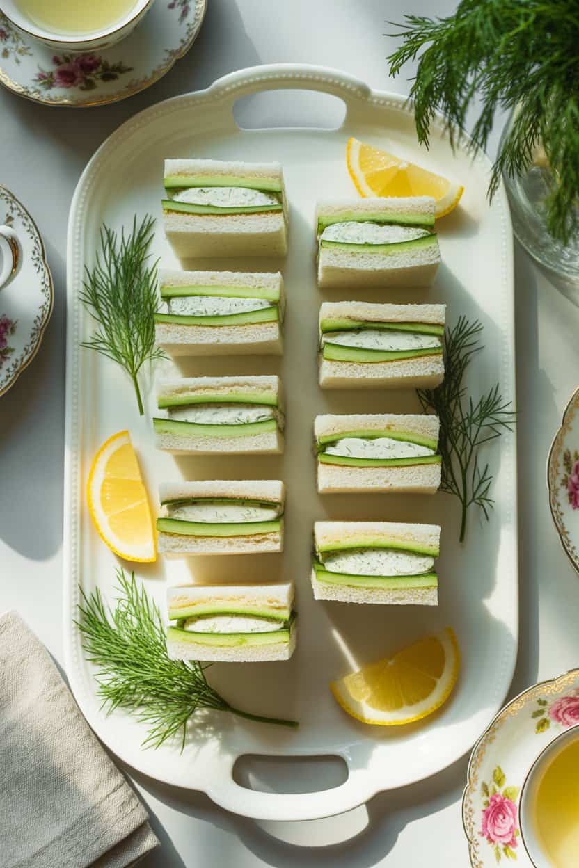 Cucumber Dill Sandwiches