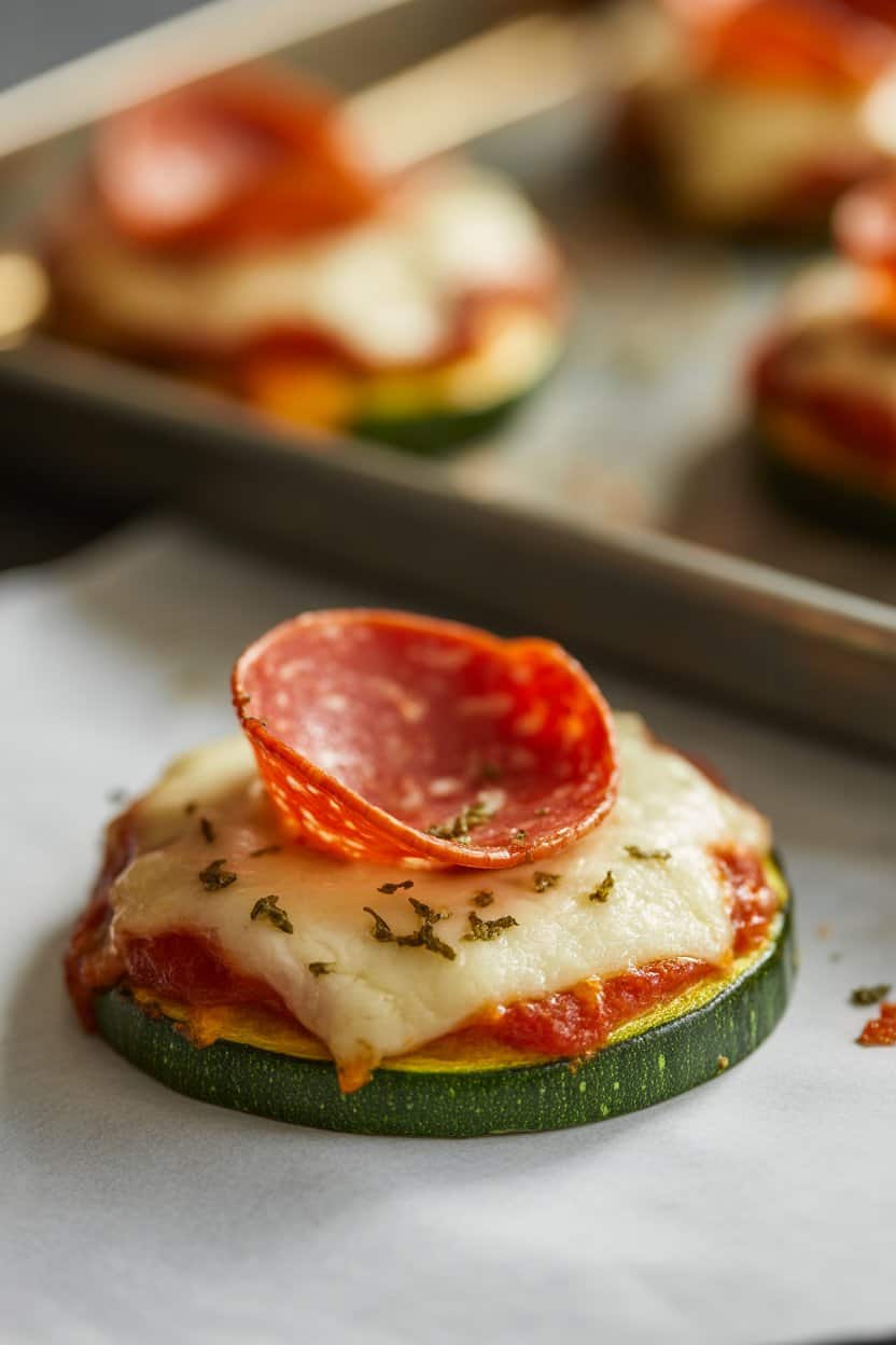 Zucchini Pizza Bites