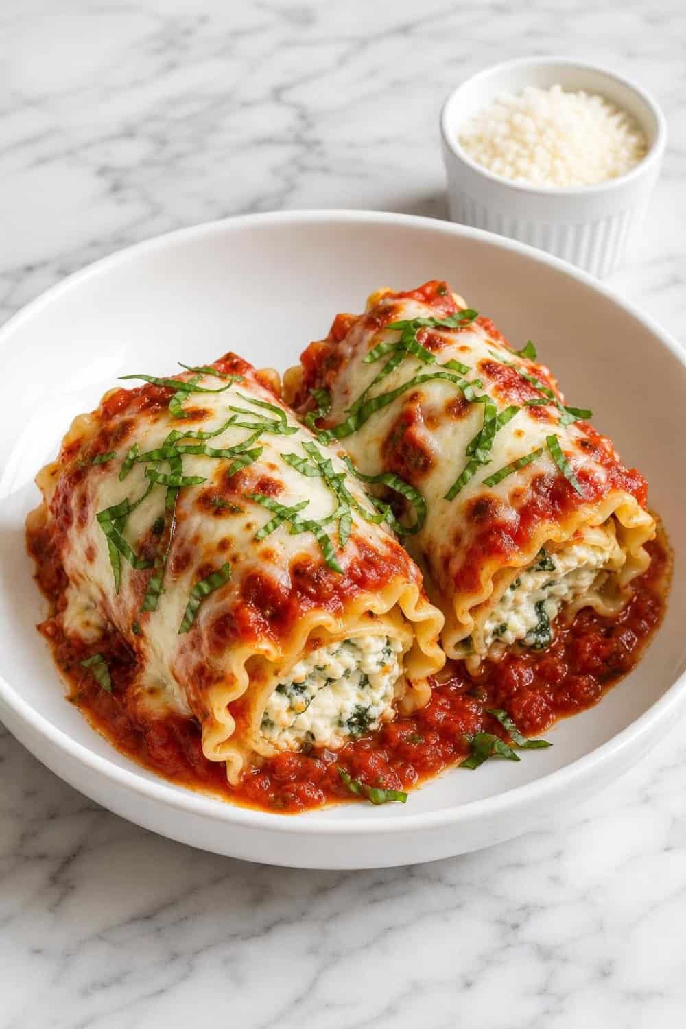 Easy Lasagna Roll Ups