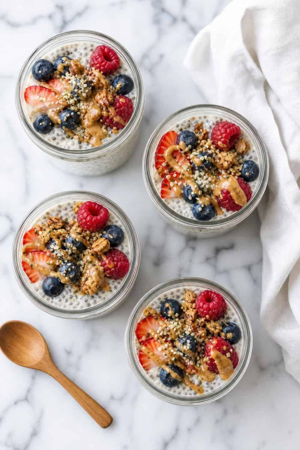 High Protein Chia Seed Pudding