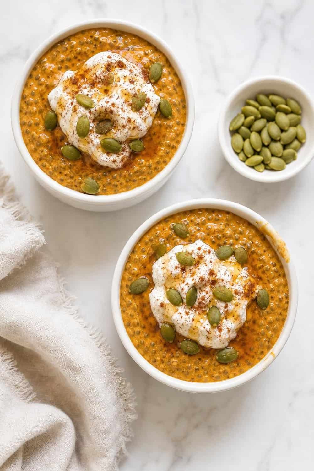 Pumpkin Chia Seed Pudding